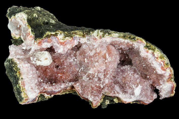 Amethyst Crystal Geode Section - Morocco #109449